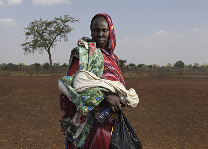 Awel, a Sudanese refugee in South Sudan.