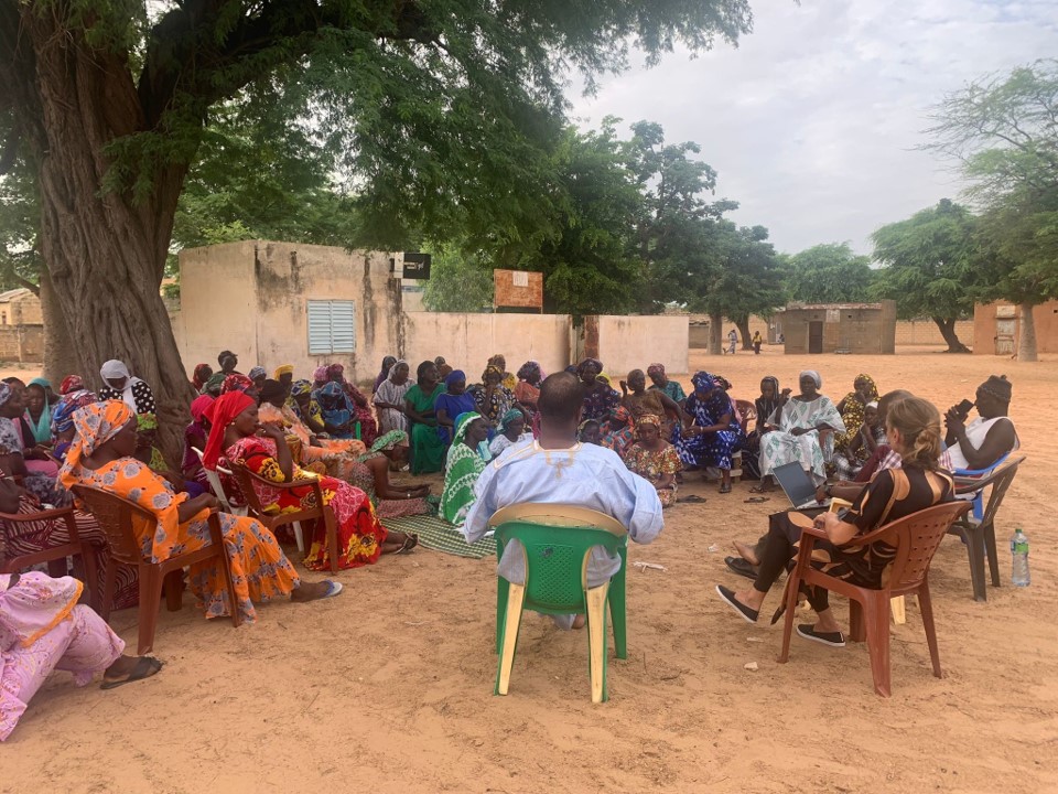 An Action Against Hunger community project in Senegal.